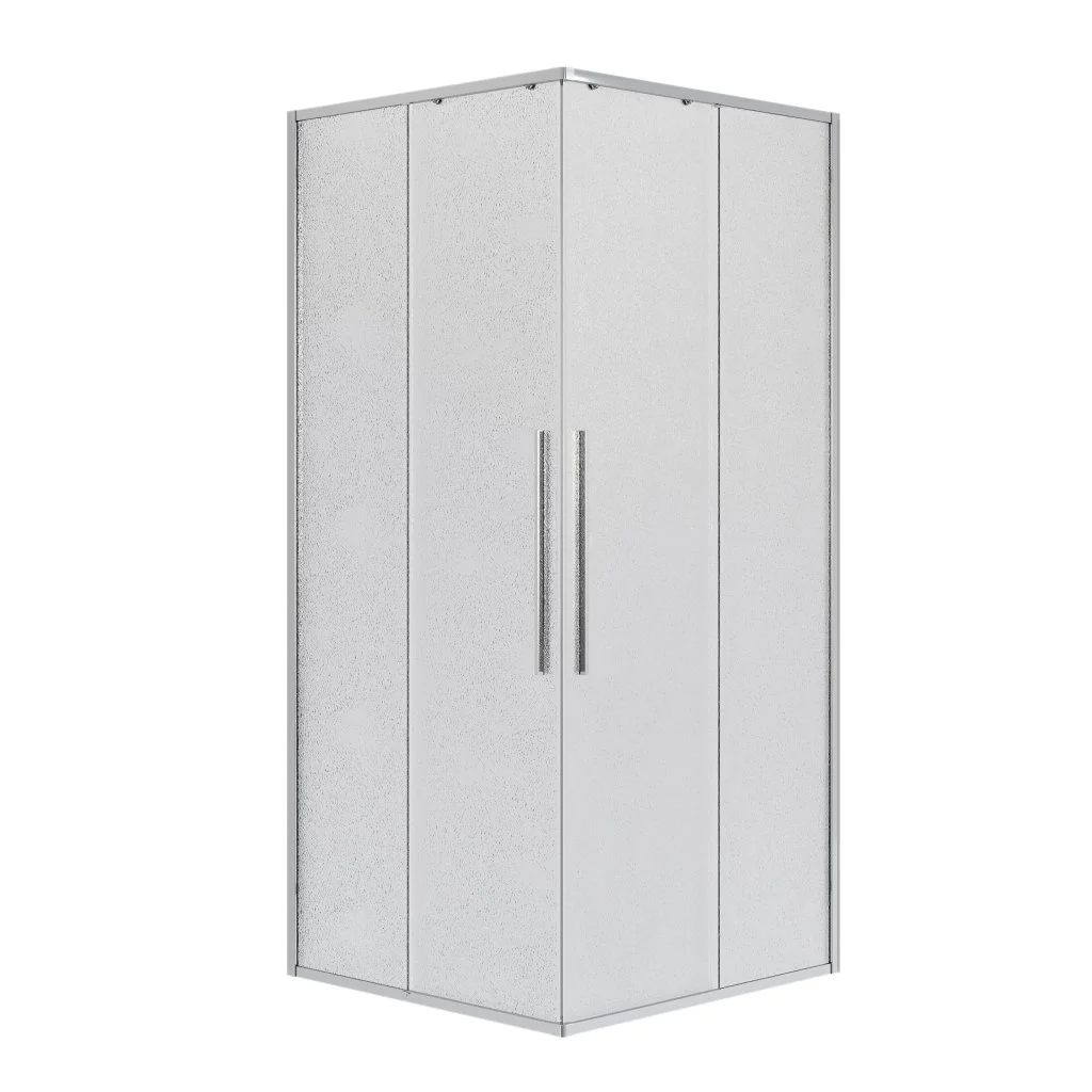 Душевой уголок Niagara Nova NG-3622-34 (80x80x195) квадратная, раздвижная, хром, стекло шиншилла Душевой уголок Niagara Nova NG-3622-34 (80x80x195) квадратная, раздвижная, хром, стекло шиншилла