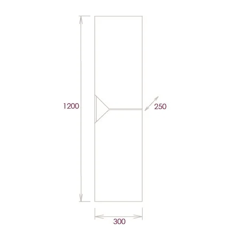 Шкаф-пенал Onika ФРИДОМ 30.10 У дуб сонома универсальный 403070 Шкаф-пенал Onika ФРИДОМ 30.10 У дуб сонома универсальный 403070