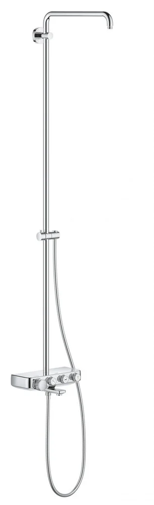 Душевая система GROHE Euphoria SmartControl System Duo с термостатом (без верхнего и ручного душей), 26512000 Душевая система GROHE Euphoria SmartControl System Duo с термостатом (без верхнего и ручного душей), 26512000