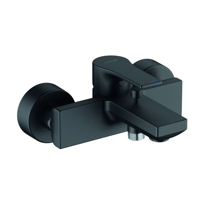Смеситель для ванны Kludi ZENTA SL 486703965 черный матовый Смеситель для ванны Kludi ZENTA SL 486703965 черный матовый