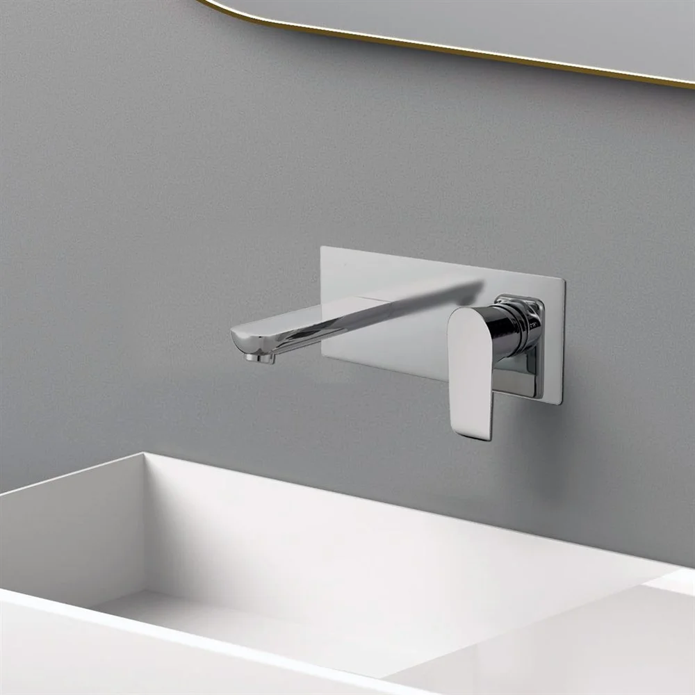 Смеситель для раковины Vincea Esse VBFW-1E1CH встраиваемый хром Смеситель для раковины Vincea Esse VBFW-1E1CH встраиваемый хром