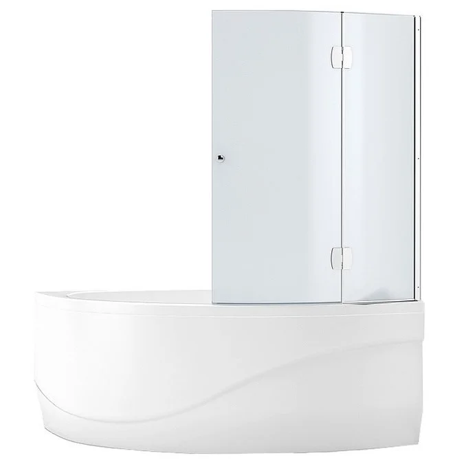 Шторка на ванну Aquanet Mayorca AQ3 R, узорчатое стекло 00175768 Шторка на ванну Aquanet Mayorca AQ3 R, узорчатое стекло 00175768