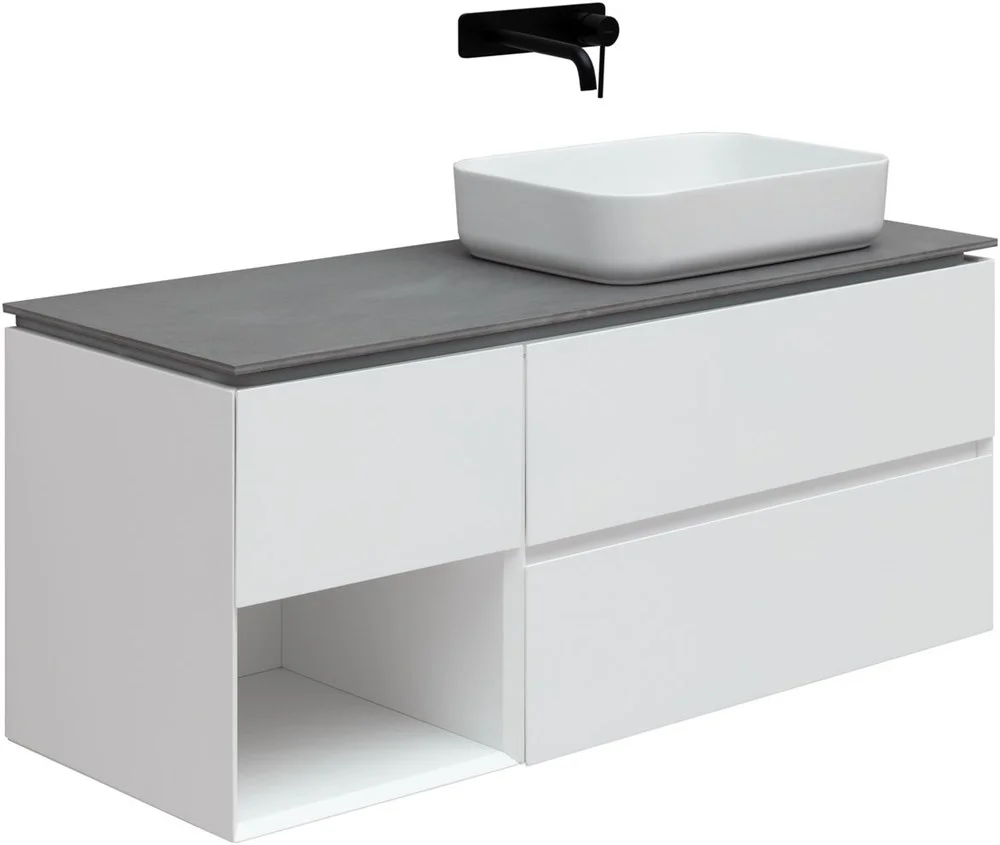 Тумба под раковину Allen Brau Infinity 120 1.21007.WM R белый матовый Тумба под раковину Allen Brau Infinity 120 1.21007.WM R белый матовый