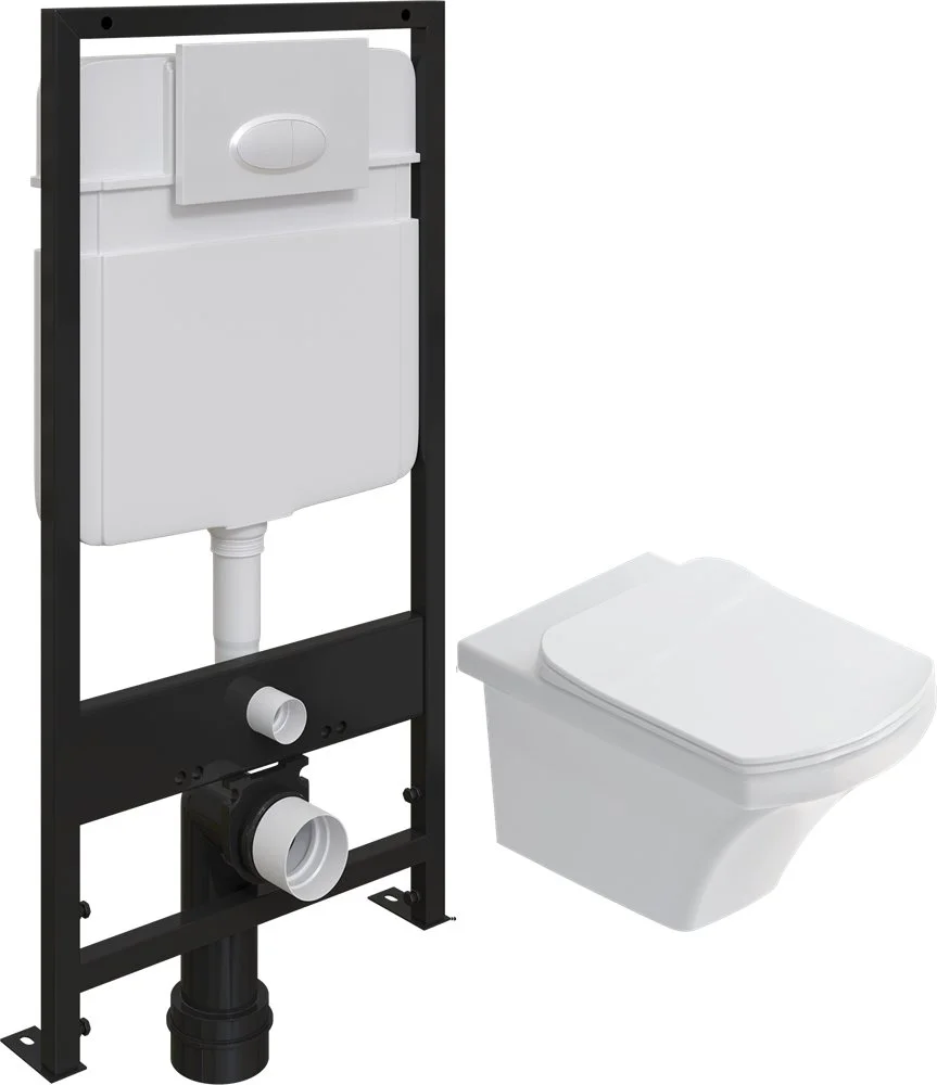 Комплект Унитаз подвесной STWORKI Хальмстад SETK2804-0606-001-1-6000 с микролифтом + Система инсталл 560235 Комплект Унитаз подвесной STWORKI Хальмстад SETK2804-0606-001-1-6000 с микролифтом + Система инсталл 560235