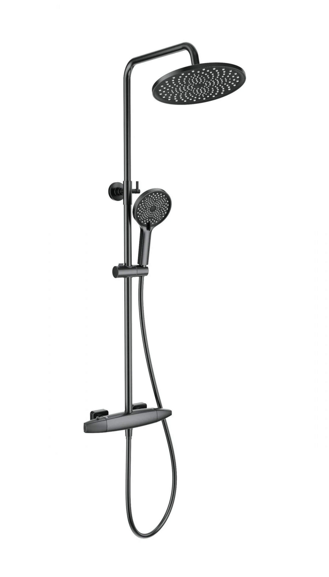 Душевая система Wonzon & Woghand с термостатом, темный графит (WW-B3035-A1-BGG) Душевая система Wonzon & Woghand с термостатом, темный графит (WW-B3035-A1-BGG)