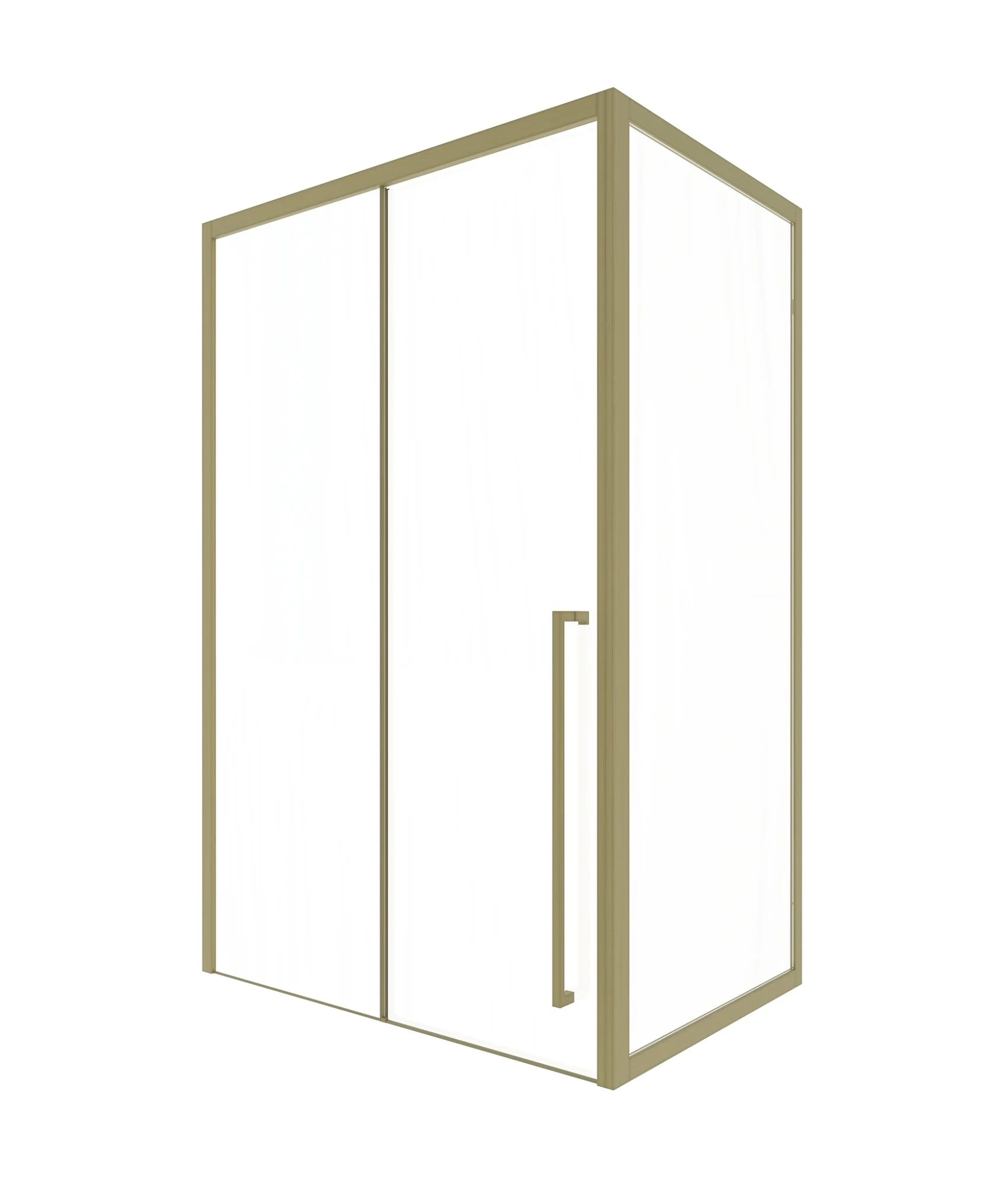 Душевой уголок Timo (T55R+T63) TDSS-150/17C-8R, раздвижная дверь 1500x2000, профиль золото матовое, торцевое стекло TSS-1000/17C-8 1000x2000 Душевой уголок Timo (T55R+T63) TDSS-150/17C-8R, раздвижная дверь 1500x2000, профиль золото матовое, торцевое стекло TSS-1000/17C-8 1000x2000