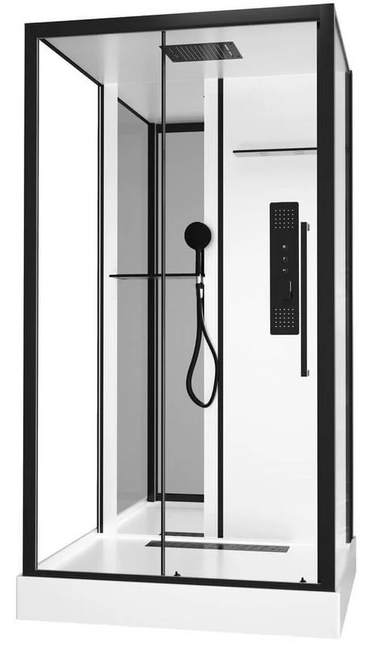 Душевая кабина Black&White Galaxy G8028 90х115 8028000 Душевая кабина Black&White Galaxy G8028 90х115 8028000