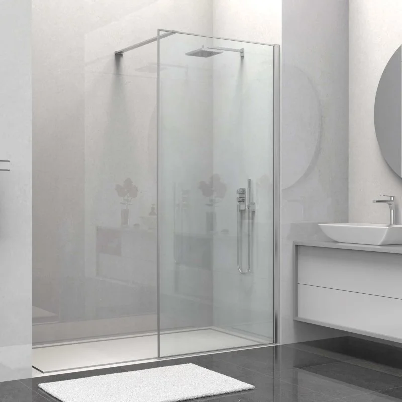 Душевая перегородка Vincea Walk-In VSW-1HS800CL, 800x2000, хром, стекло прозрачное Душевая перегородка Vincea Walk-In VSW-1HS800CL, 800x2000, хром, стекло прозрачное