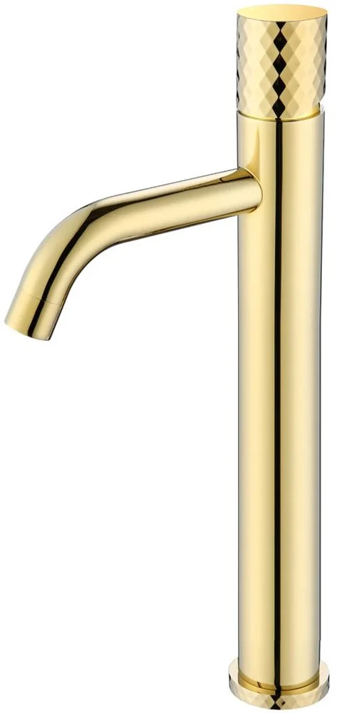 Смеситель для раковины Boheme STICK GOLD DIAMOND GOLD 122-GG Смеситель для раковины Boheme STICK GOLD DIAMOND GOLD 122-GG