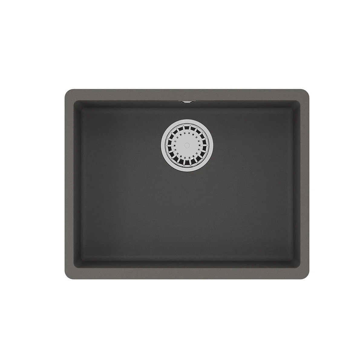 Кухонная мойка Lemark SINARA 540-U встраиваемая снизу из кварцгранита, серый шелк 9910077 Кухонная мойка Lemark SINARA 540-U встраиваемая снизу из кварцгранита, серый шелк 9910077