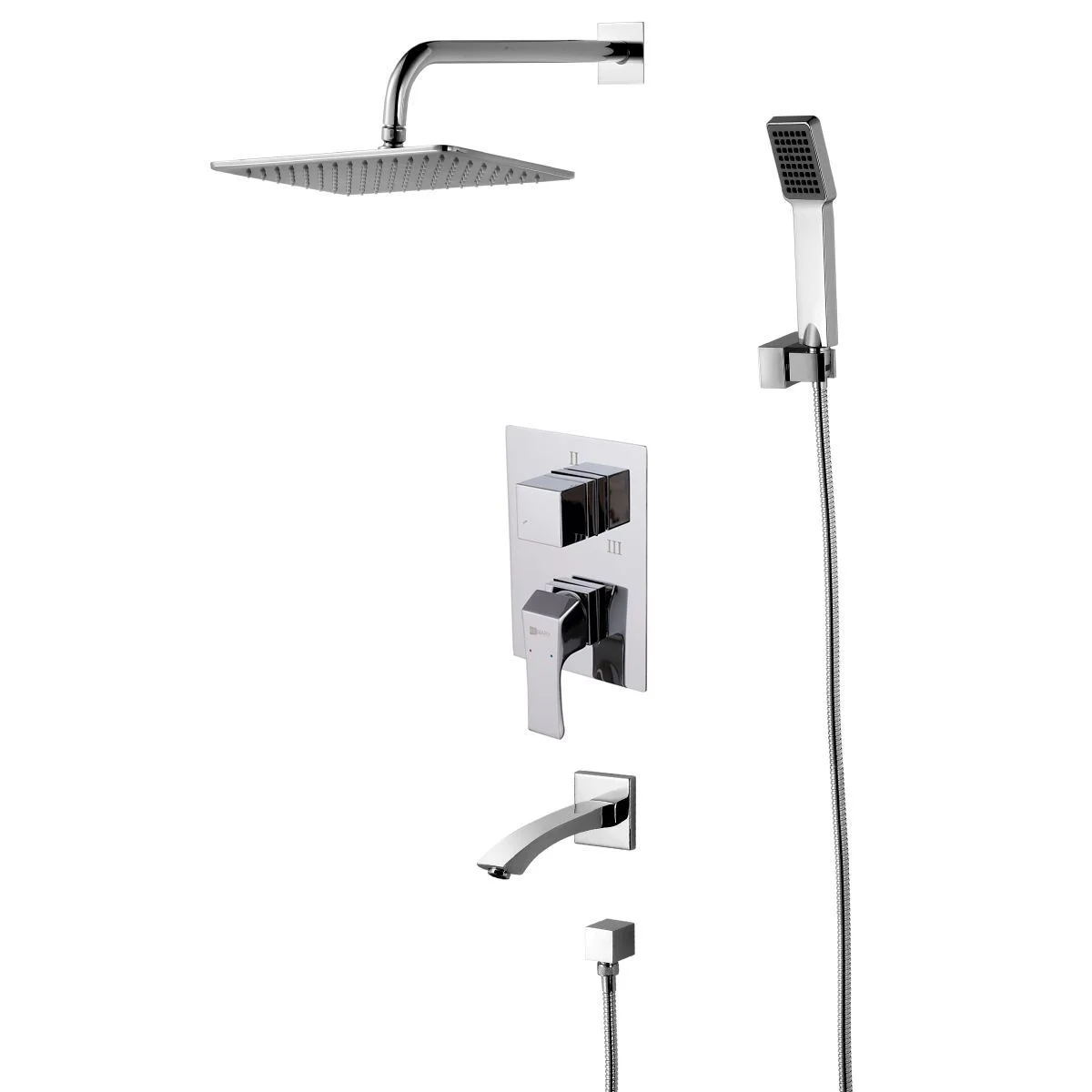 Душевая система Lemark Unit LM4522C встраиваемая, хром Душевая система Lemark Unit LM4522C встраиваемая, хром