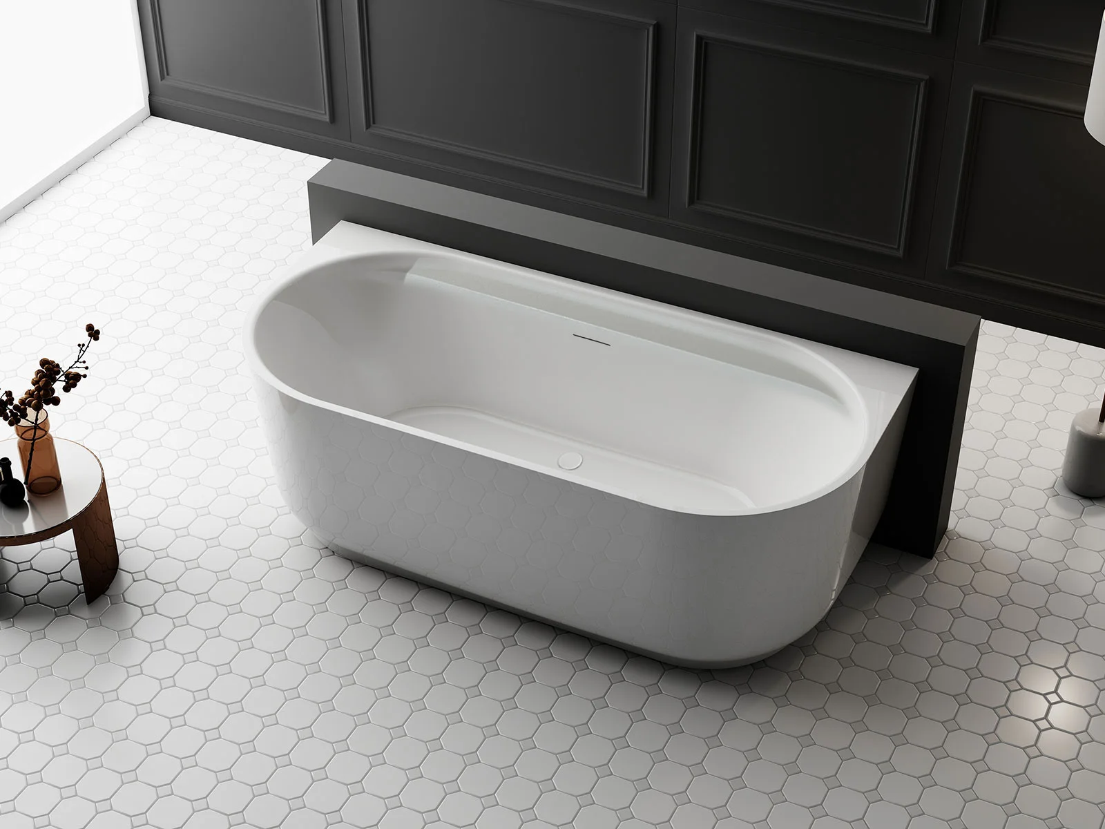 Акриловая ванна Vincea VBT-621B, 1700x800x580 слив-перелив в комплекте Акриловая ванна Vincea VBT-621B, 1700x800x580 слив-перелив в комплекте