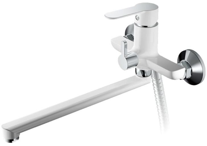 Смеситель для ванны Haiba HB22557-8, белый Смеситель для ванны Haiba HB22557-8, белый