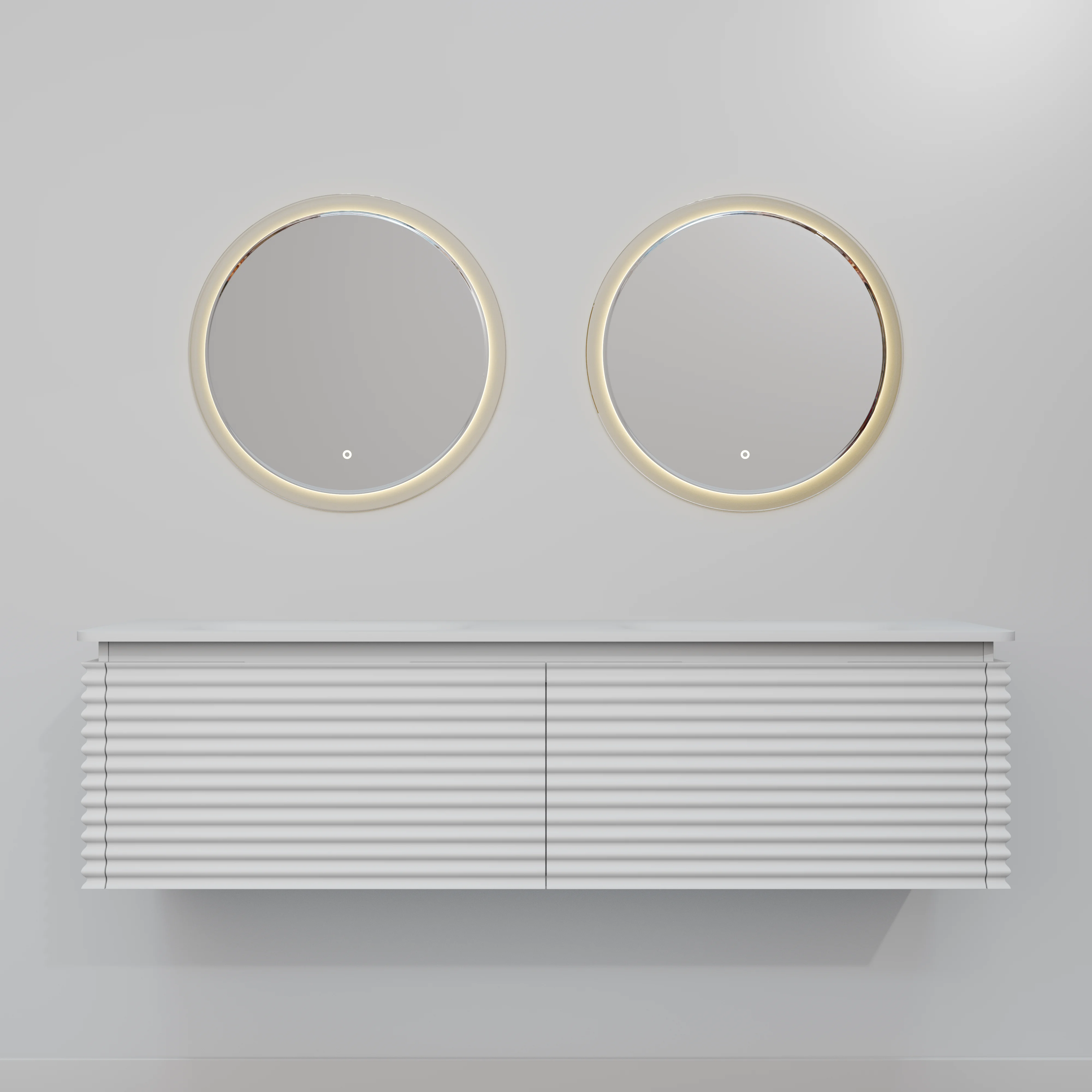 Комплект мебели ArtDecco Jacqueline 150 AJC15W34D1M0 белый Комплект мебели ArtDecco Jacqueline 150 AJC15W34D1M0 белый