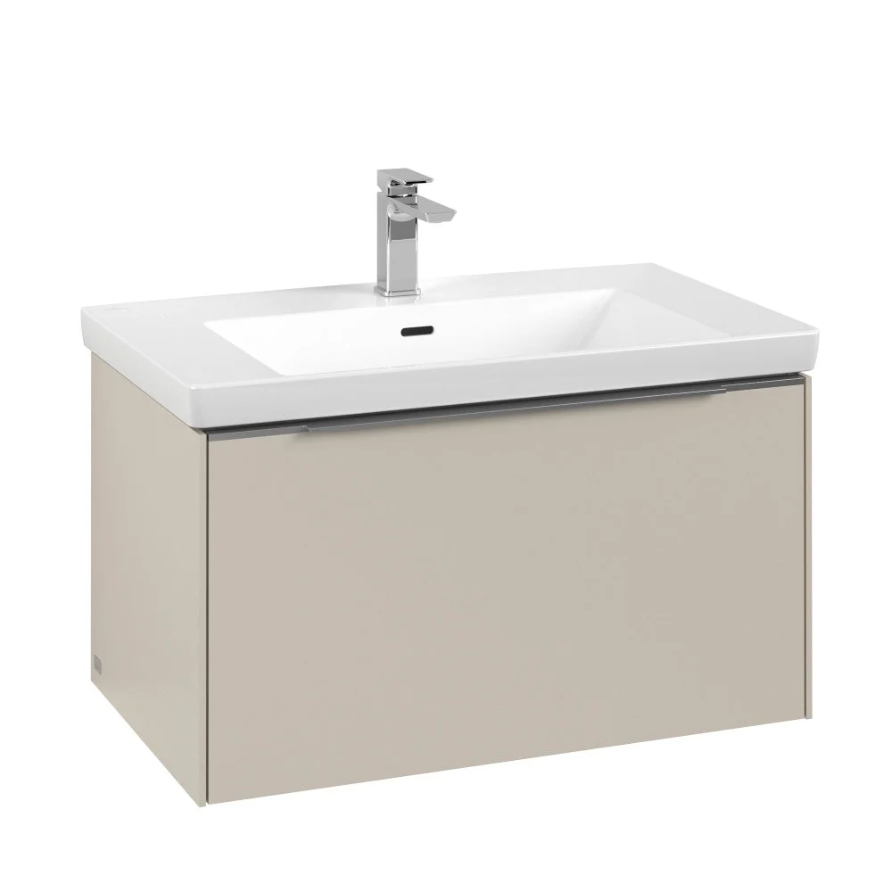 Тумба под раковину Villeroy & Boch Subway 3.0 с подсветкой Cashmere Grey / Cashmere Grey C573L0VN Тумба под раковину Villeroy & Boch Subway 3.0 с подсветкой Cashmere Grey / Cashmere Grey C573L0VN