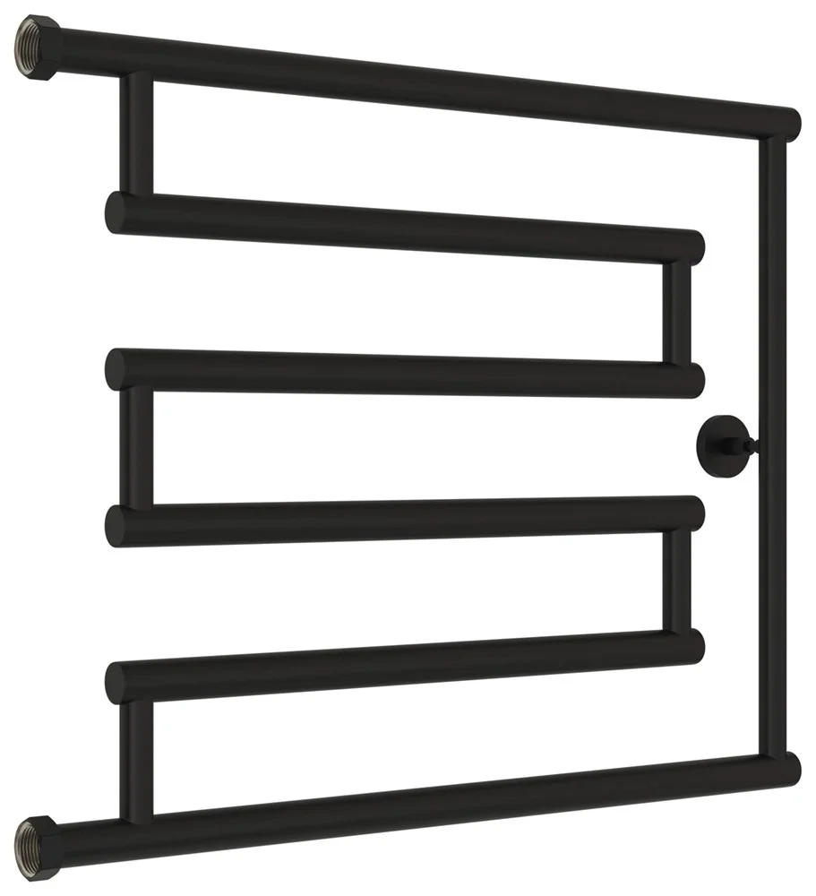 Полотенцесушитель водяной Сунержа High-Tech model L+ 500х650 31-4052-5065 Матовый черный