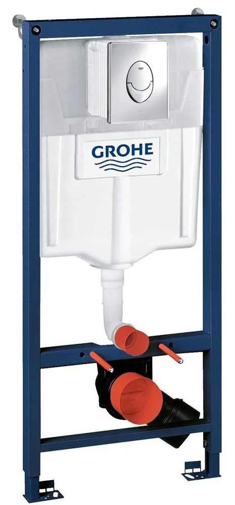 Инсталляция для унитаза GROHE Rapid SL (38721001) с панелью смыва Skate Air 3 в 1 Инсталляция для унитаза GROHE Rapid SL (38721001) с панелью смыва Skate Air 3 в 1