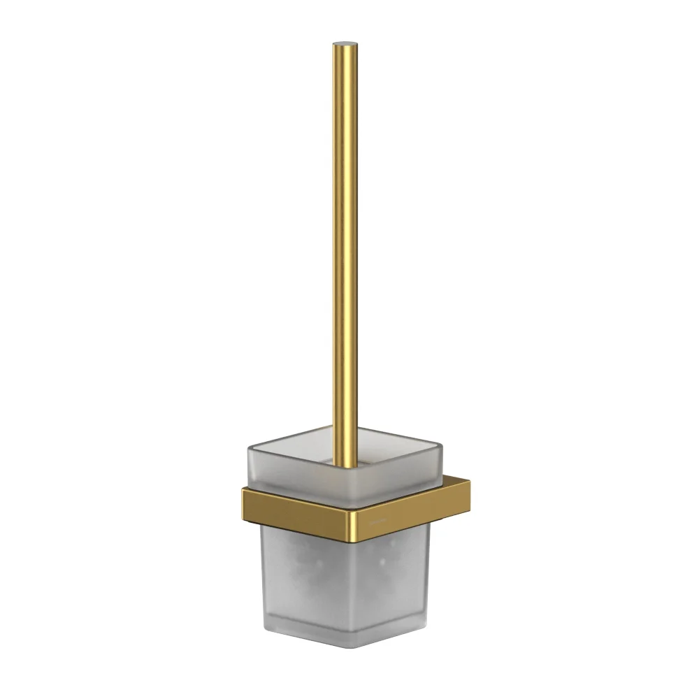Ершик для унитаза WHITECROSS Cubo CU2470GLB брашированное золото