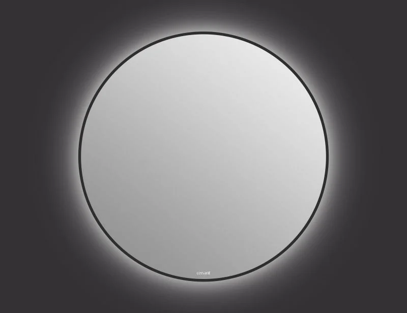 Зеркало Cersanit ECLIPSE (A64149) 100x100 с подсветкой круглое в черной рамке 64149 Зеркало Cersanit ECLIPSE (A64149) 100x100 с подсветкой круглое в черной рамке 64149