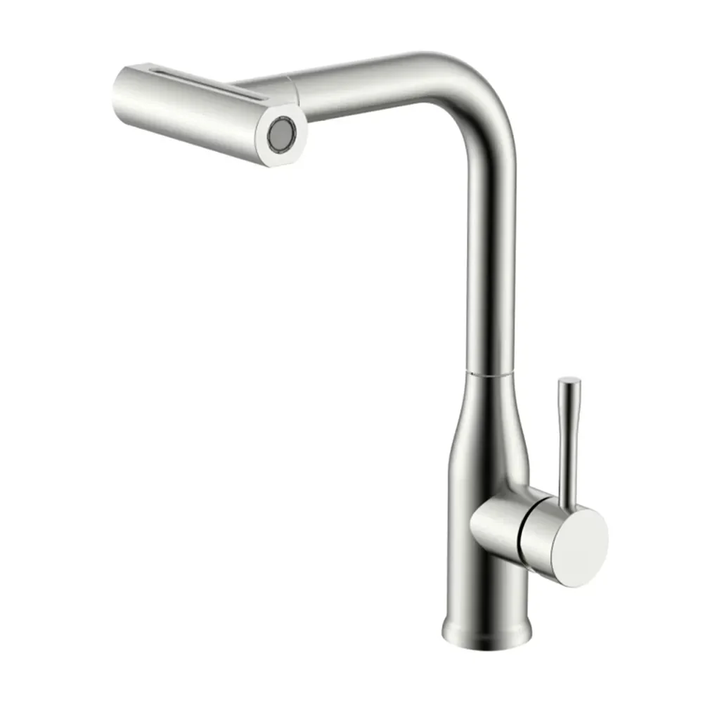 Смеситель для кухни Splenka S206.49.05 с выдвижным изливом, сатин Смеситель для кухни Splenka S206.49.05 с выдвижным изливом, сатин