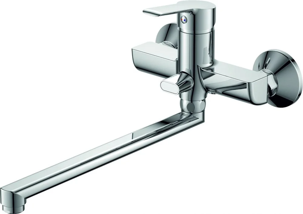 Смеситель для ванны Rush Victoria VI7135-16 хром, с длинным поворотным изливом Смеситель для ванны Rush Victoria VI7135-16 хром, с длинным поворотным изливом