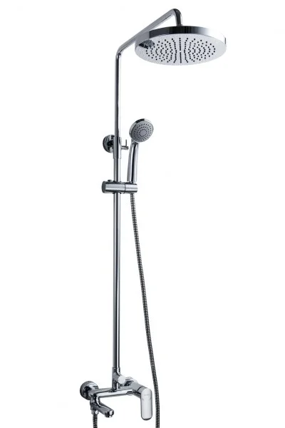 Душевая система Bravat Opal C F6125183CP-A1-RUS для ванны круглой формы, покрытие: хром Душевая система Bravat Opal C F6125183CP-A1-RUS для ванны круглой формы, покрытие: хром