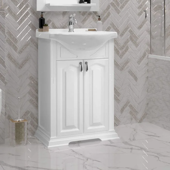 Тумба под раковину Opadiris Риспекто 55, белый матовый (под раковину Nil 55) 00-00007072 Тумба под раковину Opadiris Риспекто 55, белый матовый (под раковину Nil 55) 00-00007072