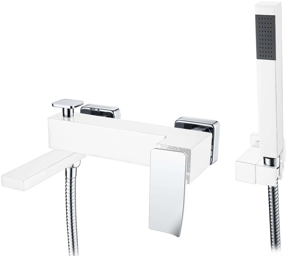 Смеситель для ванны Boheme 143-WCR.2 White Chrome.2 Смеситель для ванны Boheme 143-WCR.2 White Chrome.2