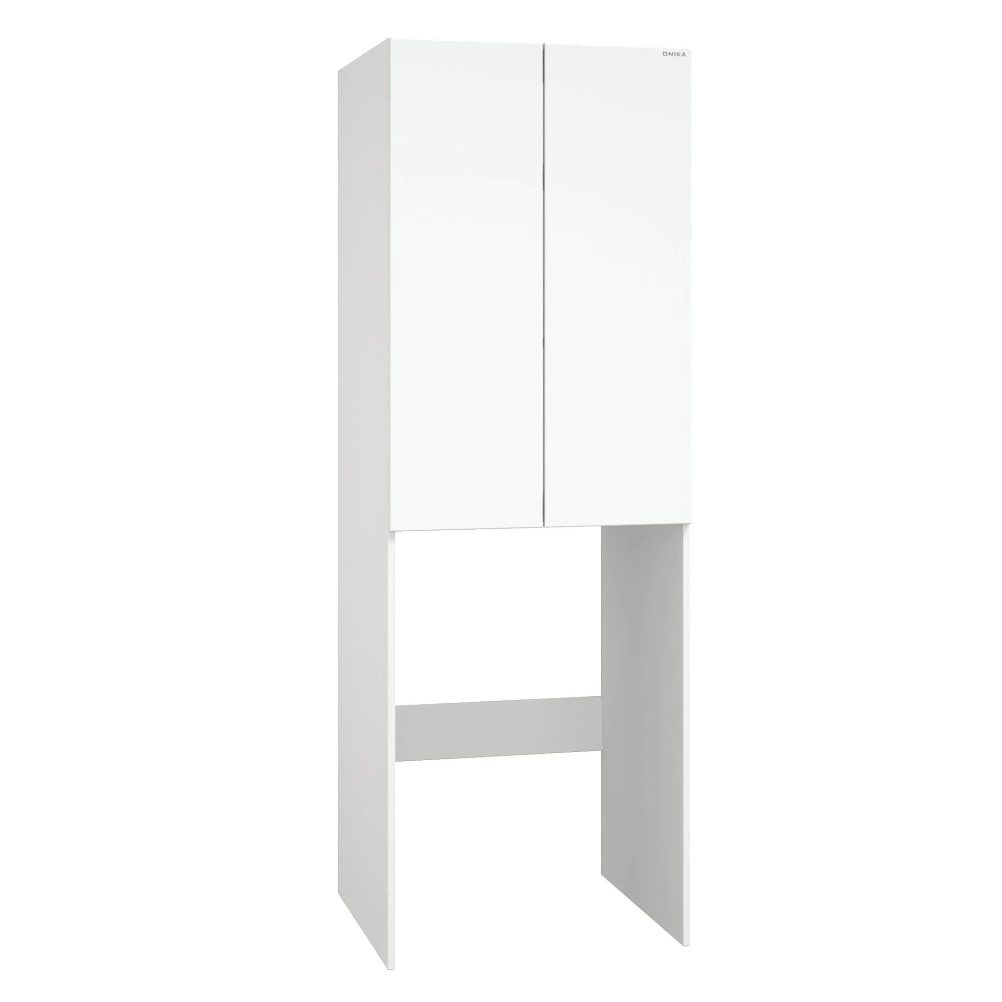 Шкаф Onika Милтон 67 см 306702 напольный, белый, для стиральной машины, разборный Шкаф Onika Милтон 67 см 306702 напольный, белый, для стиральной машины, разборный