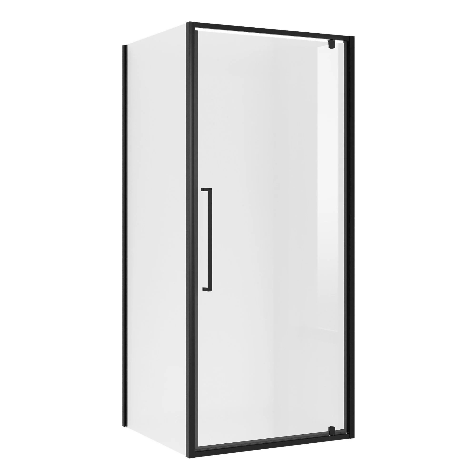 Душевой уголок Niagara Nova NG-85-8AB-A90B-34 (80x90x195) прямоугол., распашная, черный матов, стекло прозрачное Душевой уголок Niagara Nova NG-85-8AB-A90B-34 (80x90x195) прямоугол., распашная, черный матов, стекло прозрачное