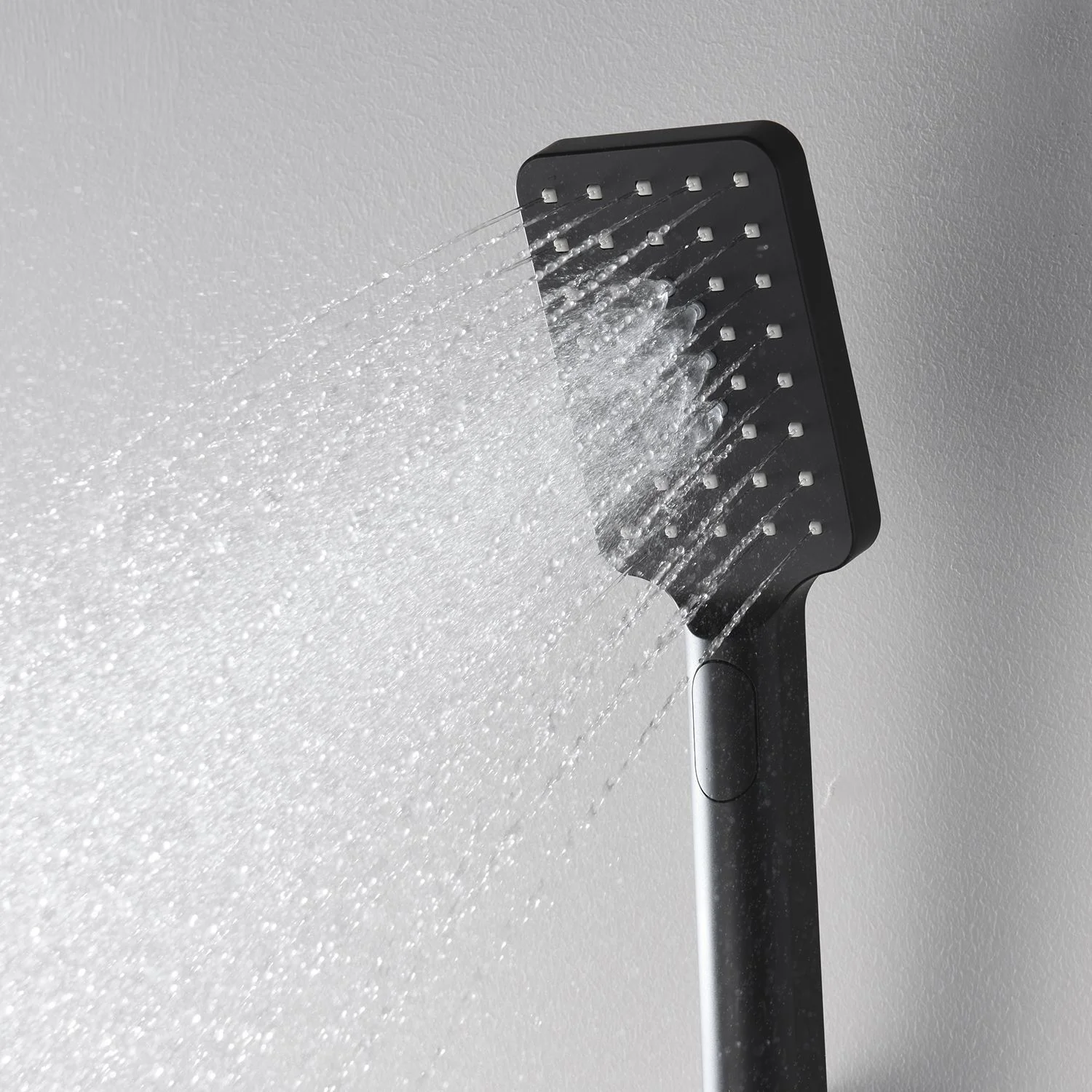 Душевая лейка WasserKRAFT A130 3-функциональная черный Душевая лейка WasserKRAFT A130 3-функциональная черный