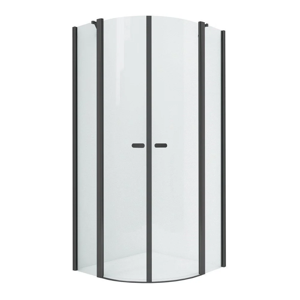 Душевой уголок NEW TRENDY NEW SOLEO BLACK 90x90x195 K-0539 (черный) Душевой уголок NEW TRENDY NEW SOLEO BLACK 90x90x195 K-0539 (черный)