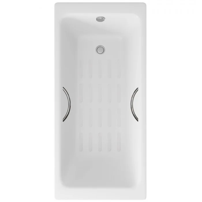 Ванна чугунная Delice Parallel 1700х800 с ручками и антискользящим покрытием DLR220502R-AS Ванна чугунная Delice Parallel 1700х800 с ручками и антискользящим покрытием DLR220502R-AS