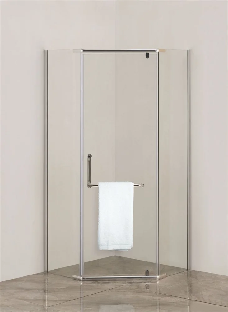 Душевой уголок Agger A03-090TCR/G правый без поддона 86х86, стекло прозрачное Душевой уголок Agger A03-090TCR/G правый без поддона 86х86, стекло прозрачное