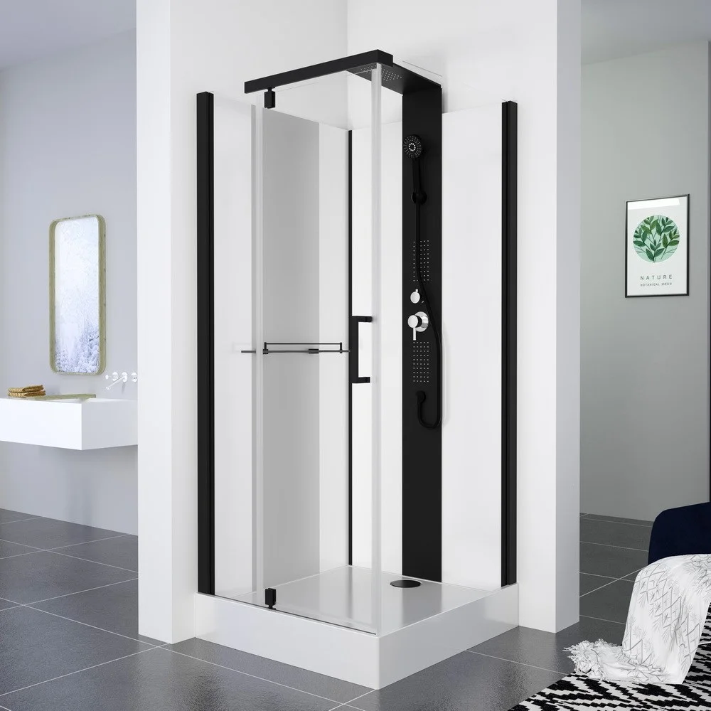 Душевая кабина Black&White G8702 (900х900х2170) 8702900 Душевая кабина Black&White G8702 (900х900х2170) 8702900