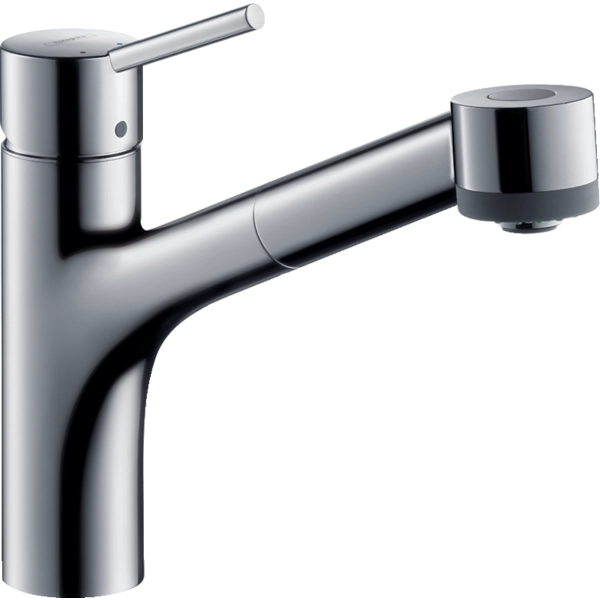 Смеситель для кухни Hansgrohe Talis M52 170, для водонагревателей открытого типа, с вытяжным душем, 32842000. Смеситель для кухни Hansgrohe Talis M52 170, для водонагревателей открытого типа, с вытяжным душем, 32842000.