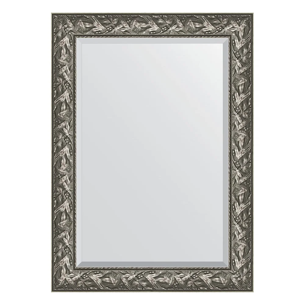 Зеркало в багетной раме Evoform Exclusive BY 3468 79 x 109 см, византия серебро Зеркало в багетной раме Evoform Exclusive BY 3468 79 x 109 см, византия серебро