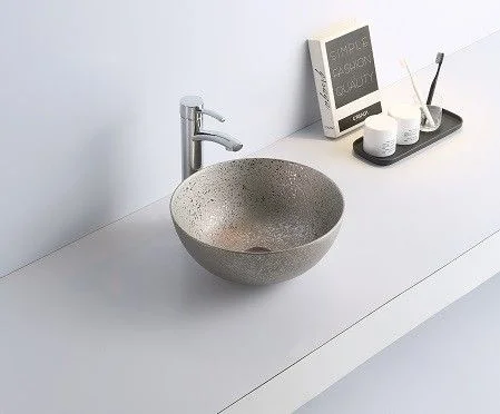 Раковина CeramaLux 7226SS накладная, серый Раковина CeramaLux 7226SS накладная, серый
