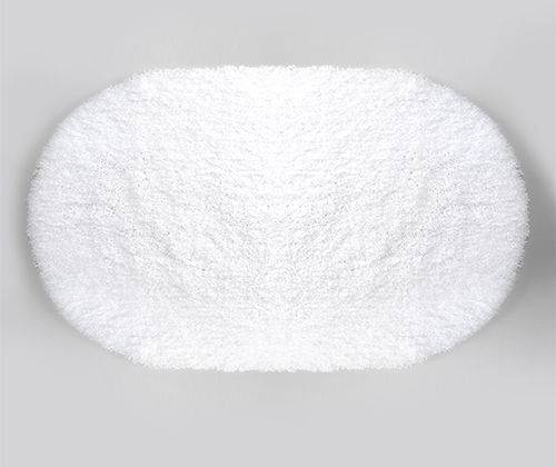 Детальная картинка товара «коврик wasserkraft dill bm-3940 bright white белый»