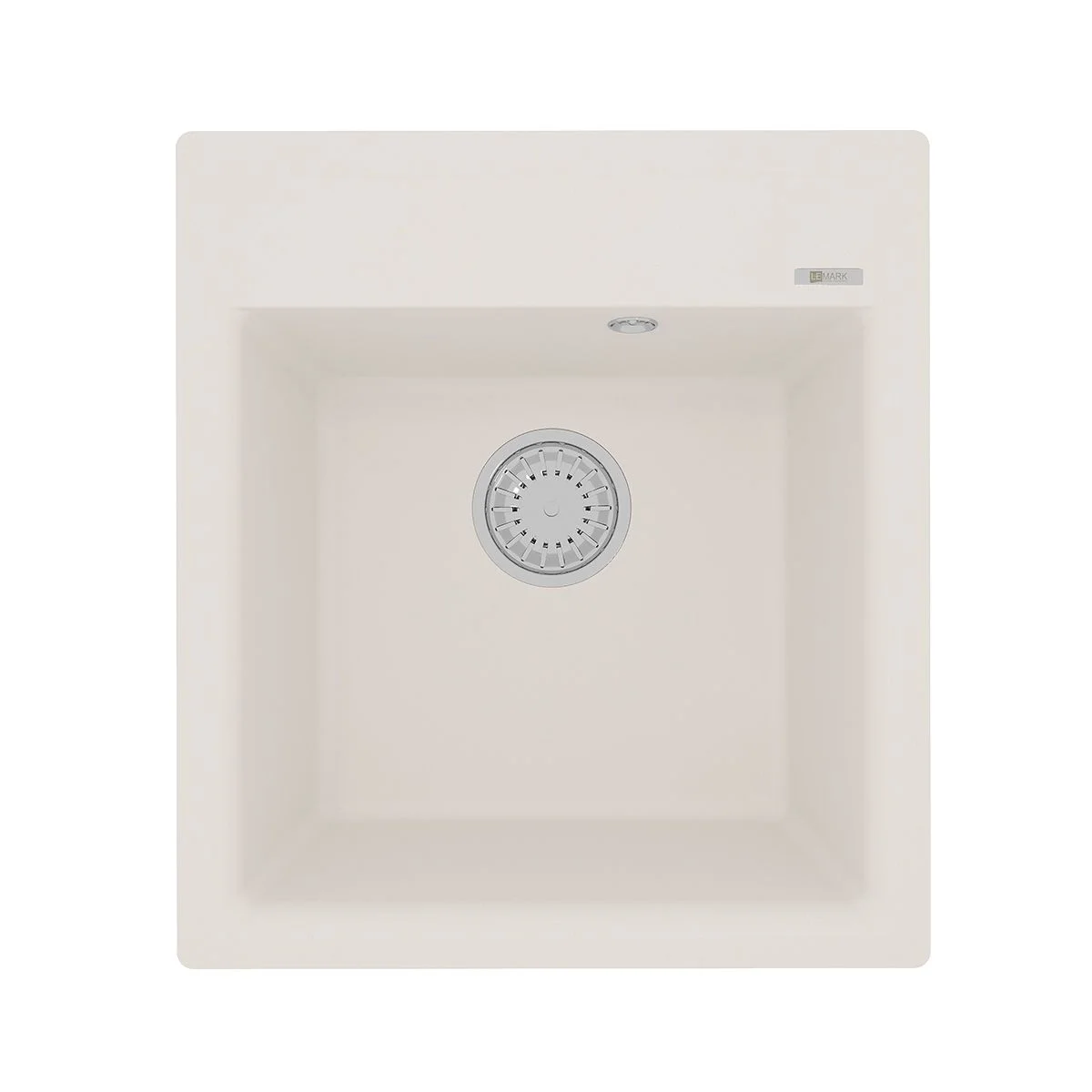 Кухонная мойка Lemark HANKA 450 врезная из кварцгранита, Жасмин 9910010 Кухонная мойка Lemark HANKA 450 врезная из кварцгранита, Жасмин 9910010