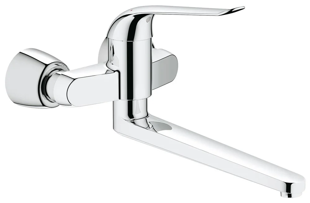 Смеситель для раковины GROHE Euroeco Special (вынос 342 мм, длина рычага 170 мм), хром (32775000) Смеситель для раковины GROHE Euroeco Special (вынос 342 мм, длина рычага 170 мм), хром (32775000)