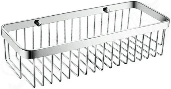 Полка Kaiser KH-5040 настенная прямоугольная 310*120*80 Chrome/латунь Полка Kaiser KH-5040 настенная прямоугольная 310*120*80 Chrome/латунь