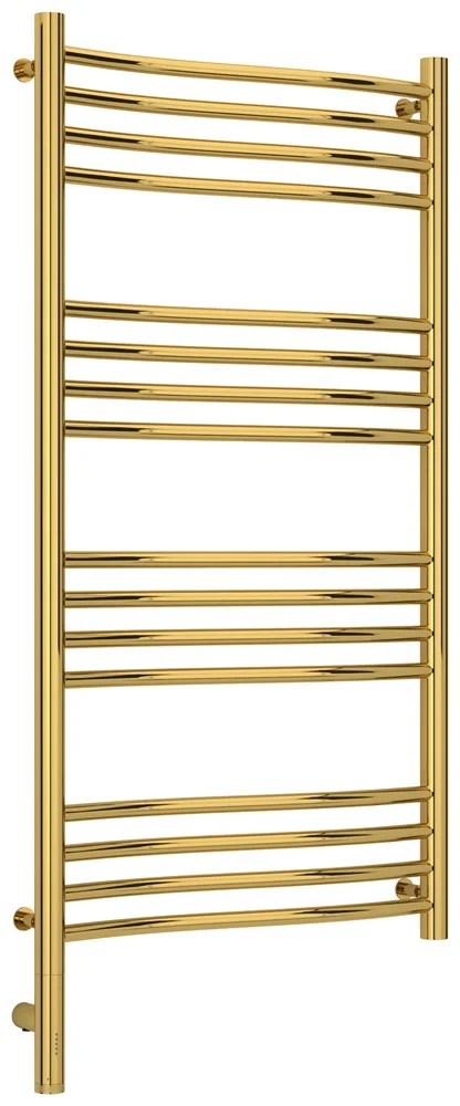 Полотенцесушитель электрический Сунержа Флюид 3.0 1000х500 МЭМ левый 03-5820-1050 Золото