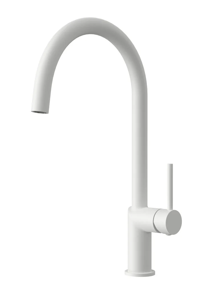 Смеситель для кухни Kaiser Vita белый матовый 43244-4 Смеситель для кухни Kaiser Vita белый матовый 43244-4