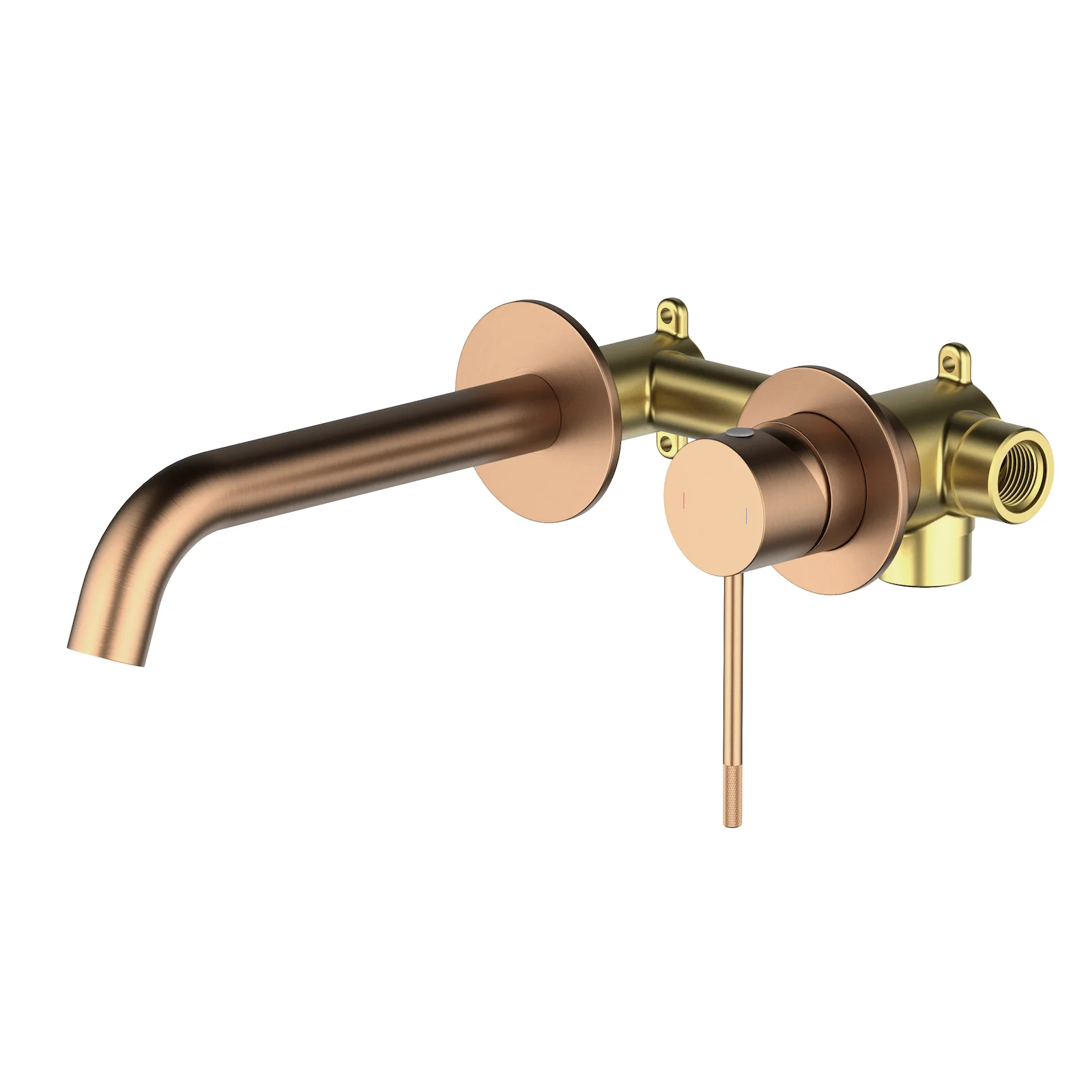 Смеситель для раковины Timo Saona 2372/19SM встраиваемый, розовое золото Смеситель для раковины Timo Saona 2372/19SM встраиваемый, розовое золото