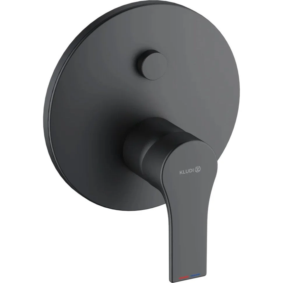 Смеситель для ванны Kludi ZENTA SL 486593965 черный матовый Смеситель для ванны Kludi ZENTA SL 486593965 черный матовый