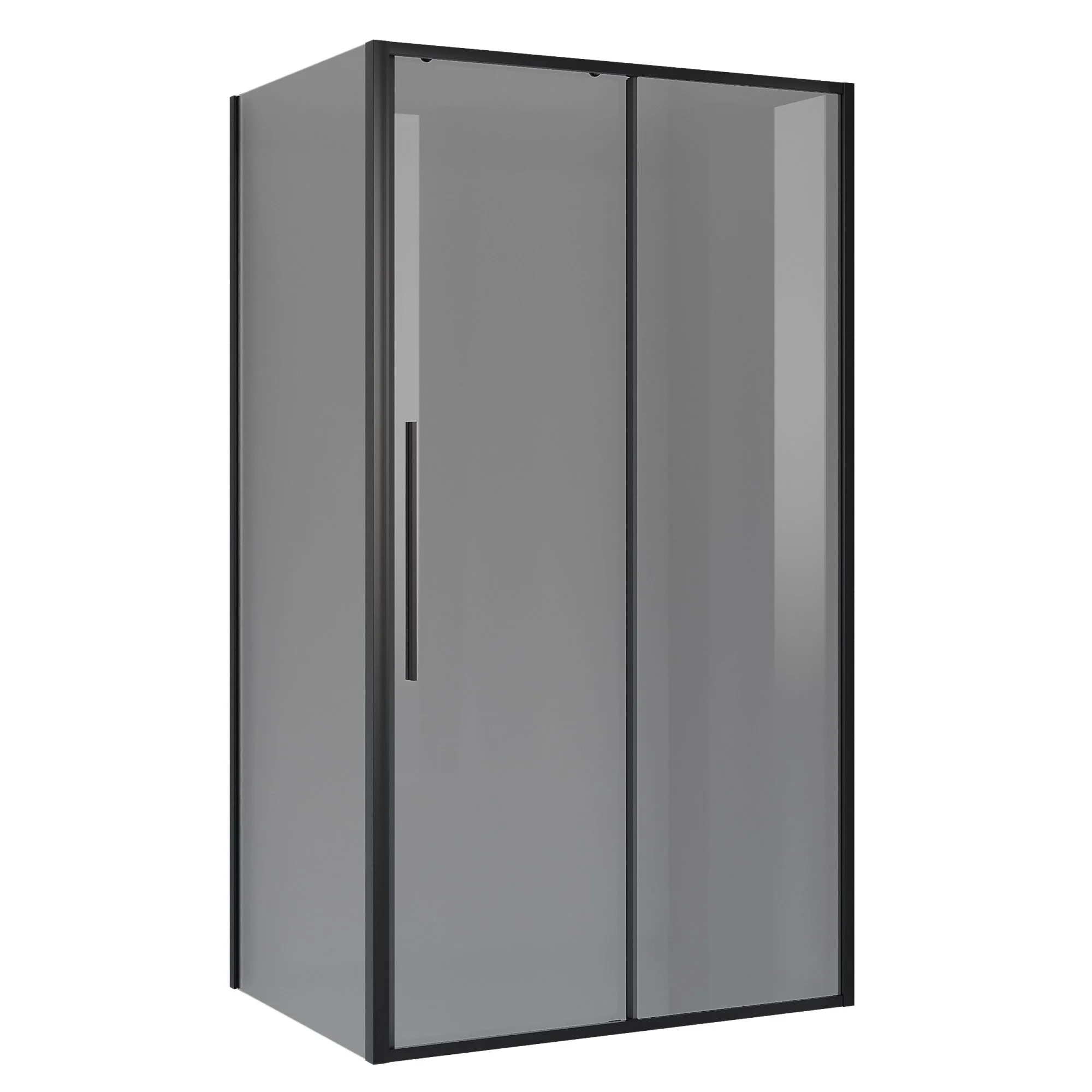 Душевой уголок Niagara Nova NG-85-14TB-TB90-34 (140x90x195) прямоуг, раздвижн, черный матов., стекло тонированное Душевой уголок Niagara Nova NG-85-14TB-TB90-34 (140x90x195) прямоуг, раздвижн, черный матов., стекло тонированное