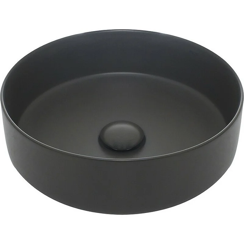Раковина AQUAme AQM5012 накладная круглая, цвет темно-серый матовый 355x355x120 AQM5012MDG Раковина AQUAme AQM5012 накладная круглая, цвет темно-серый матовый 355x355x120 AQM5012MDG