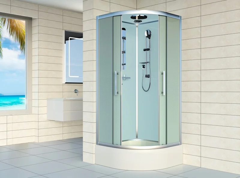 Душевая кабина Esbano EST-90CRM (ESKB90CRM) 90х90х210см со средним поддоном Душевая кабина Esbano EST-90CRM (ESKB90CRM) 90х90х210см со средним поддоном
