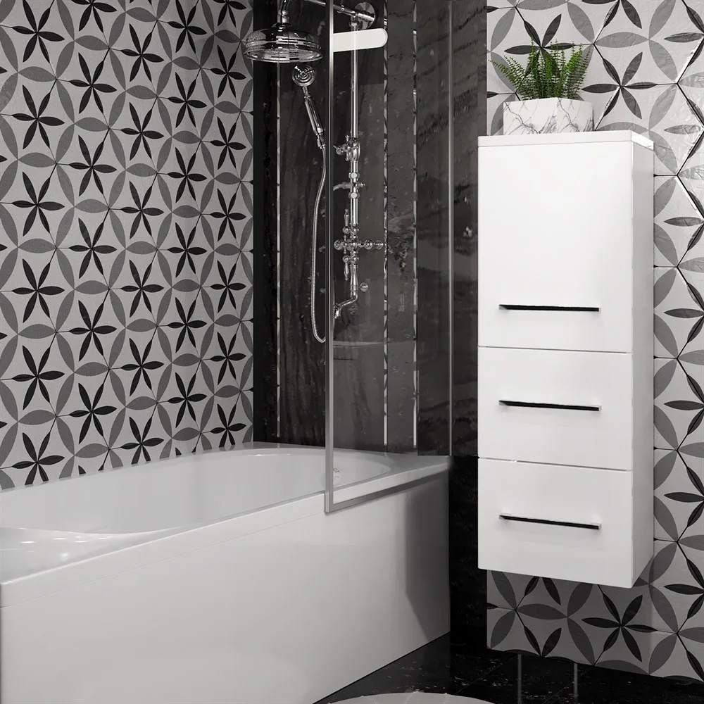 Шкаф-пенал Opadiris Арабеско 35 Z0000009902 левый белый Шкаф-пенал Opadiris Арабеско 35 Z0000009902 левый белый